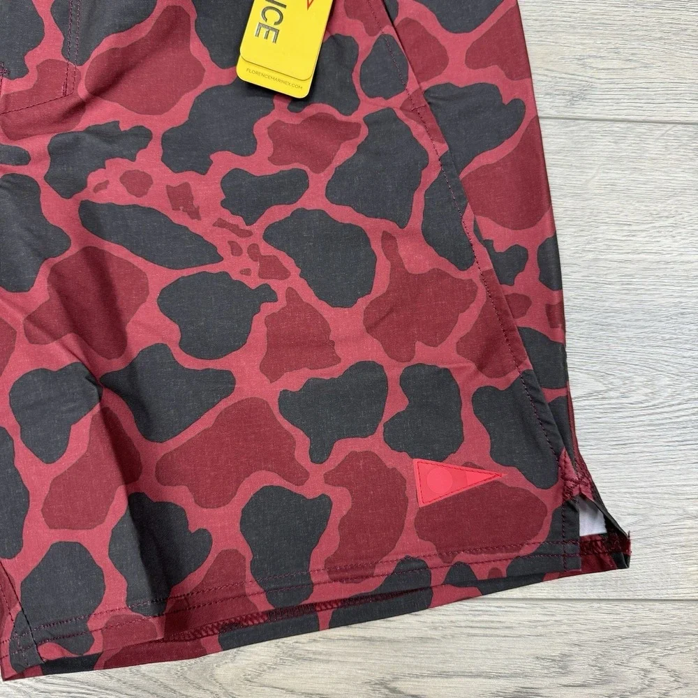NWT Florence Marine X Standard Issue Short Red Camo Men's Sz M - Picture 4 of 10